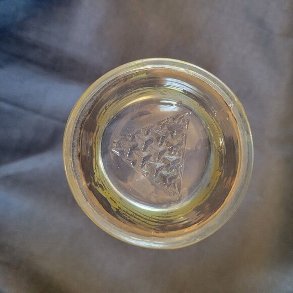 Vintage Glass Pitcher Skinny Clear Drink Pitcher 8"  G19 - Picture 5 of 5